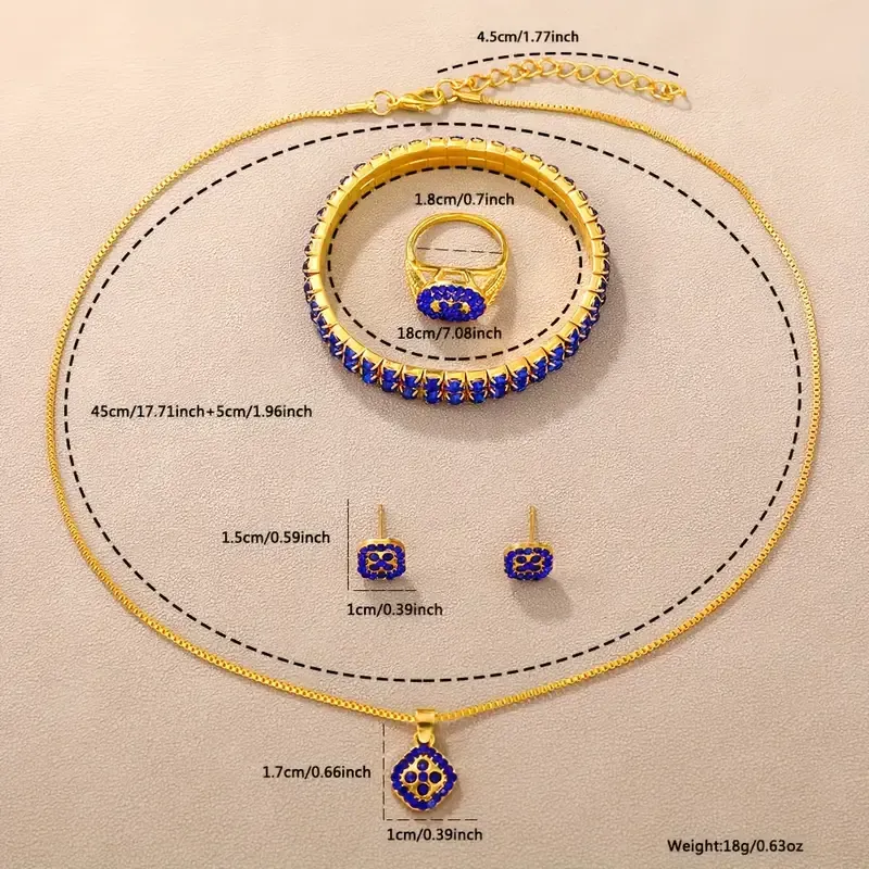 Collier de montre en moissanite simulée