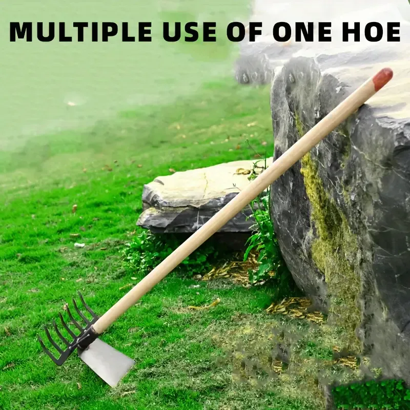 Râteau agricole à dents en acier