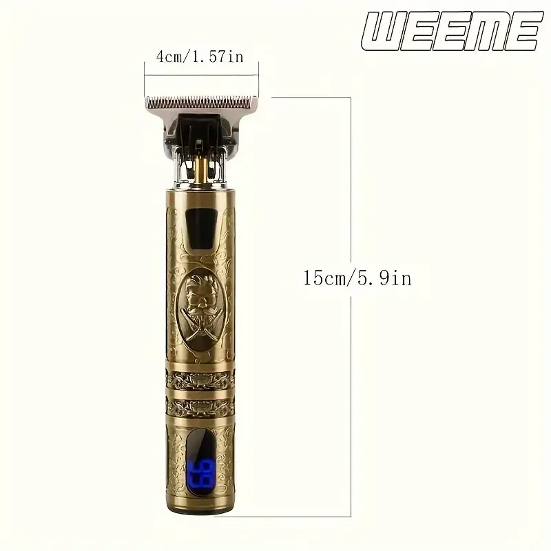 Tondeuse à cheveux LCD rétro