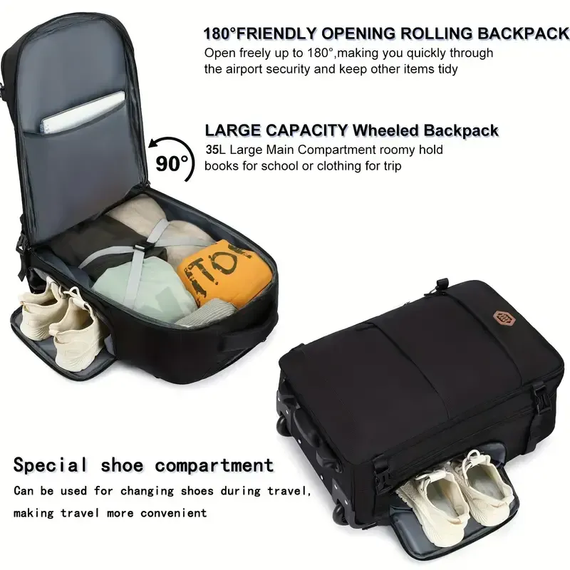 Valise trolley multifonctionnelle