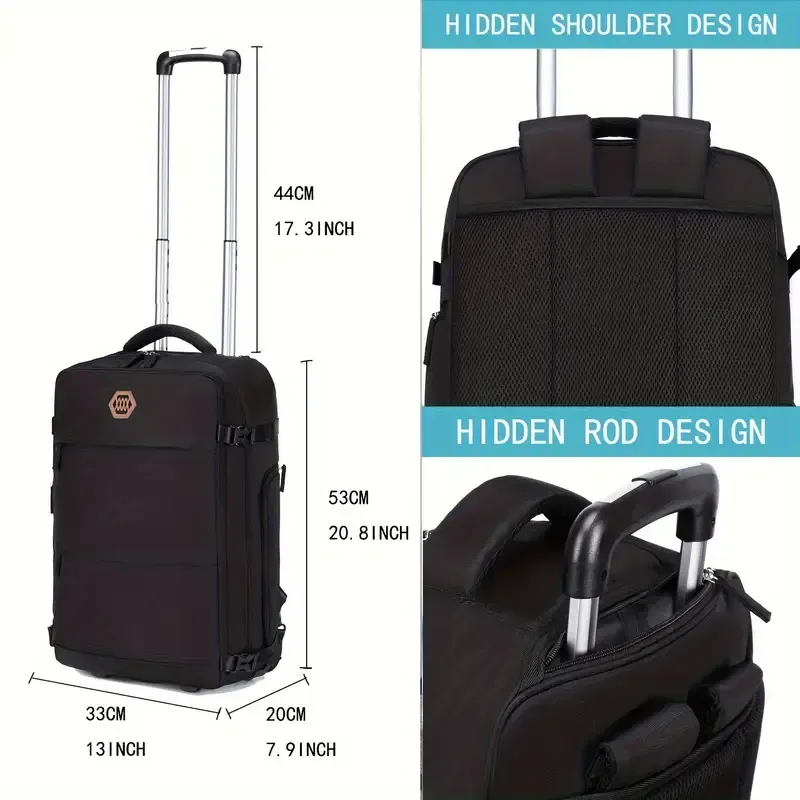 Valise trolley multifonctionnelle