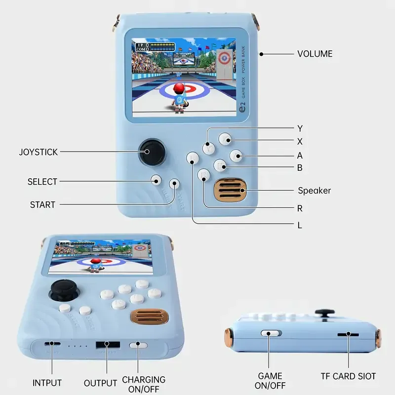 4 Alimentation pour console de jeu portable
