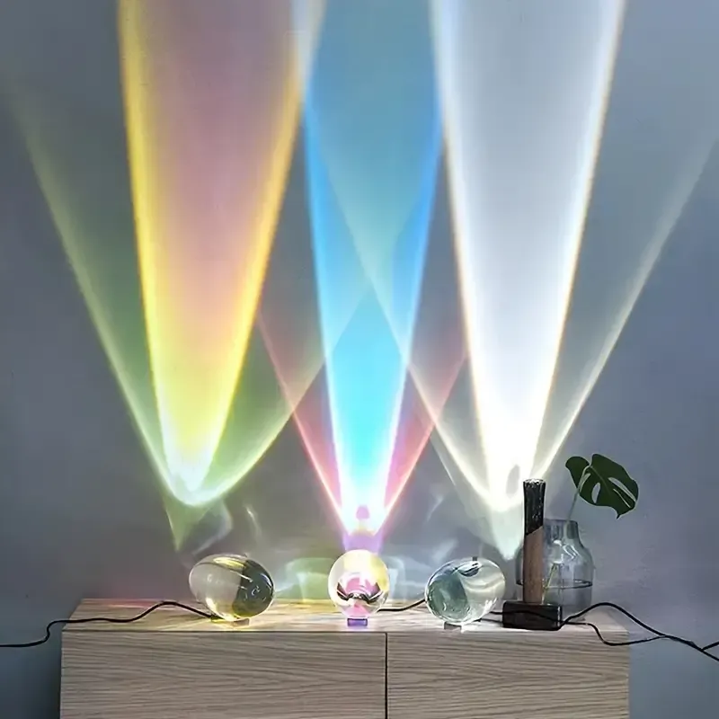 25 Lampe de table décorative en cristal Sky Eye