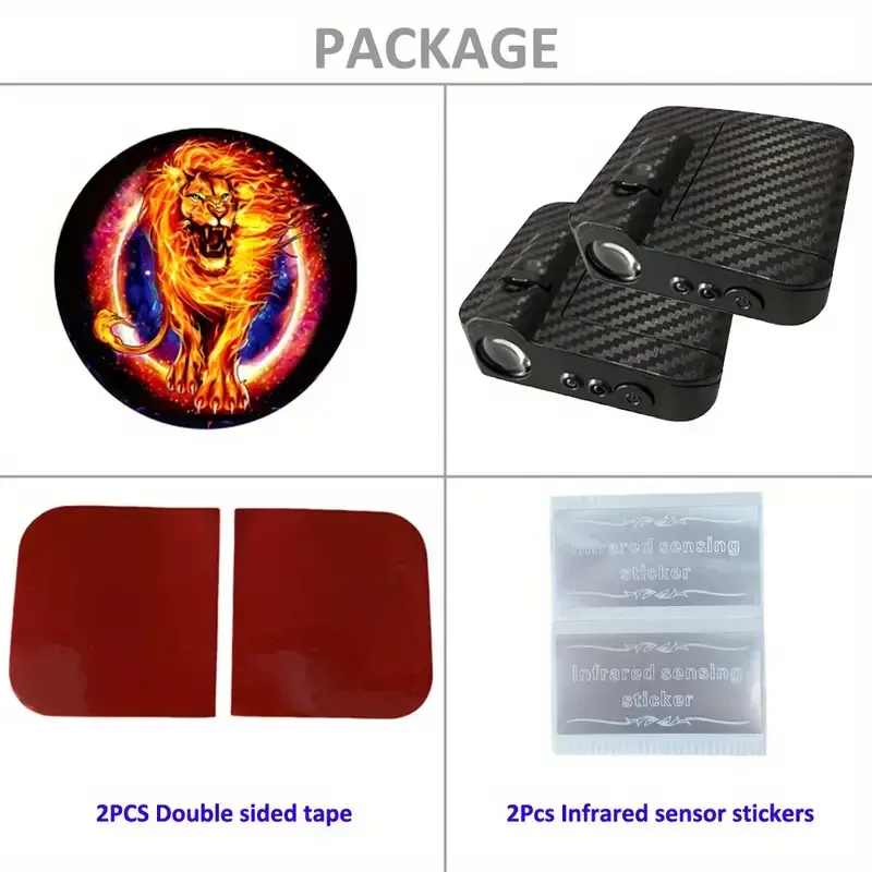 27 lumière de bienvenue de voiture