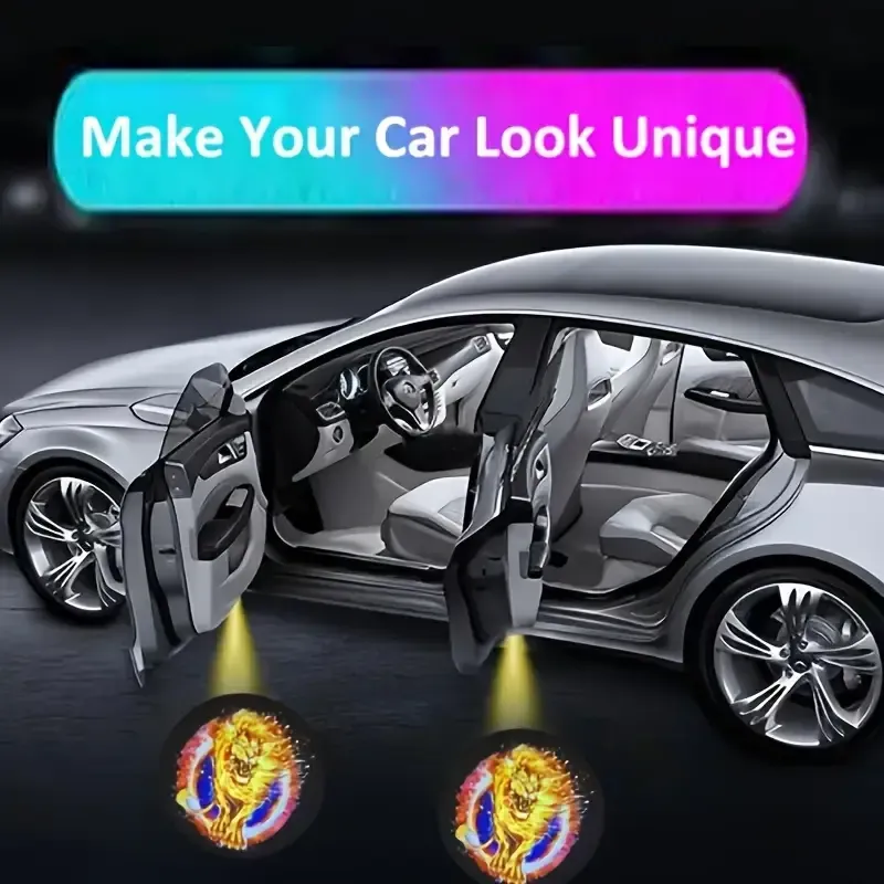 27 lumière de bienvenue de voiture