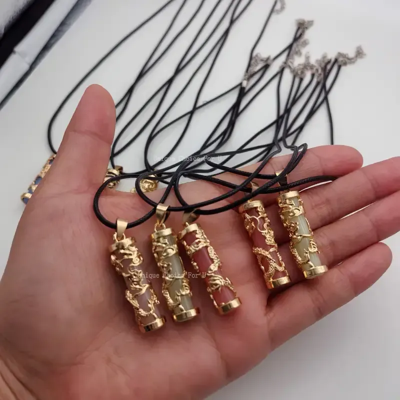 38 collier pendentif lumineux