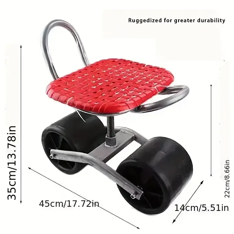 45 Tabouret de jardin rotatif à 60 degrés