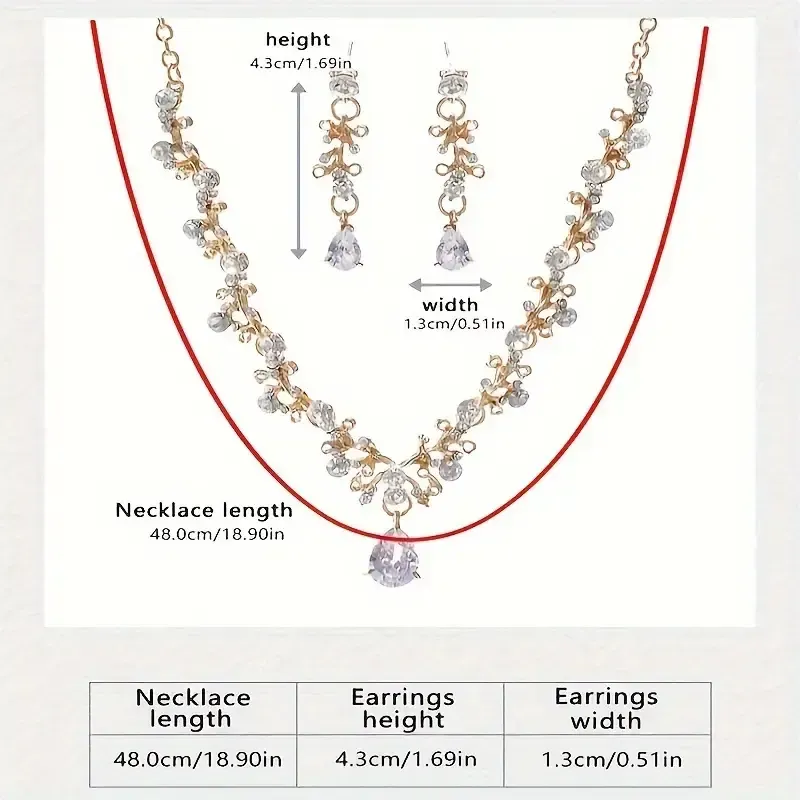 58 ensemble de bijoux baroques