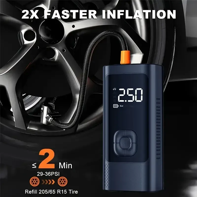 68 Pompe à air portative à affichage LED