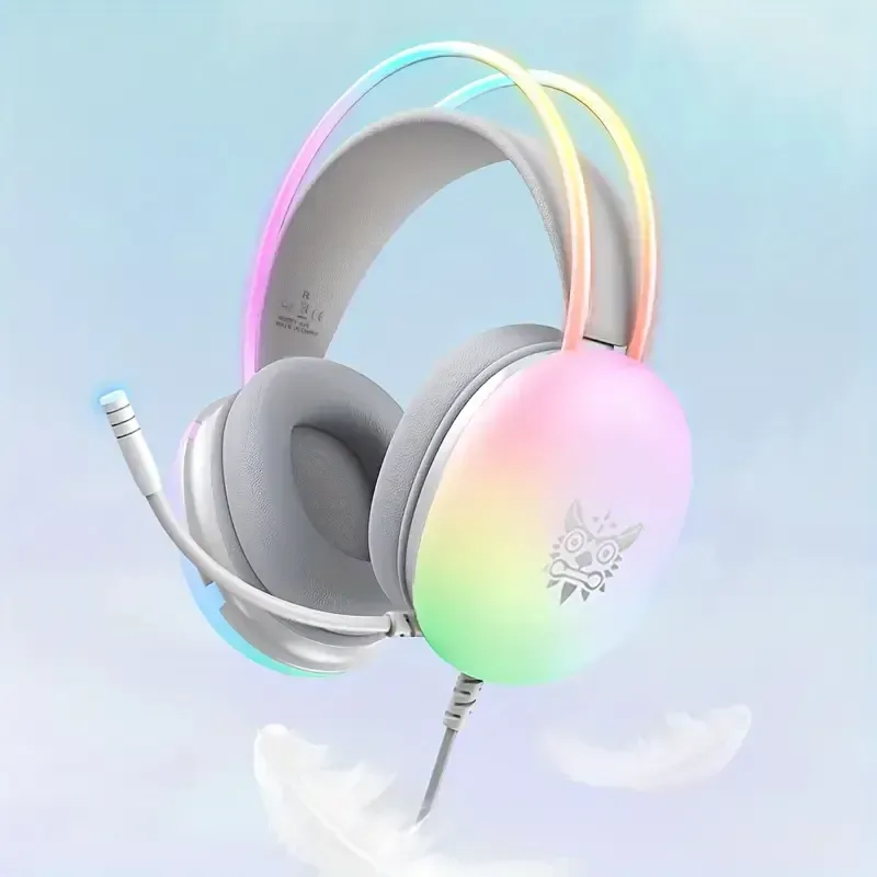 80 ‌Casque de jeu lumineux