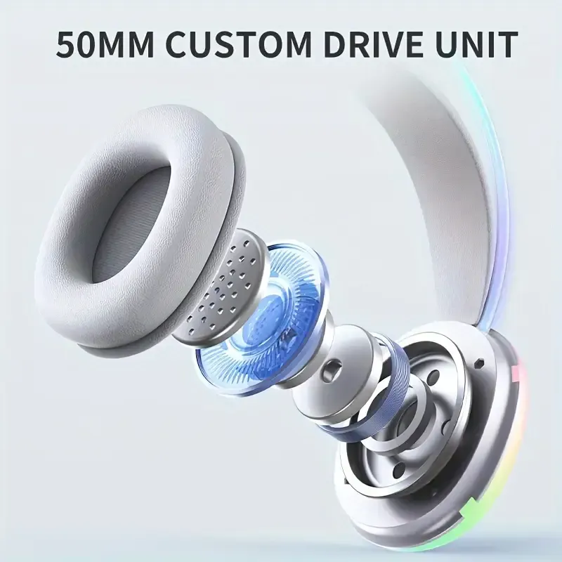 80 ‌Casque de jeu lumineux