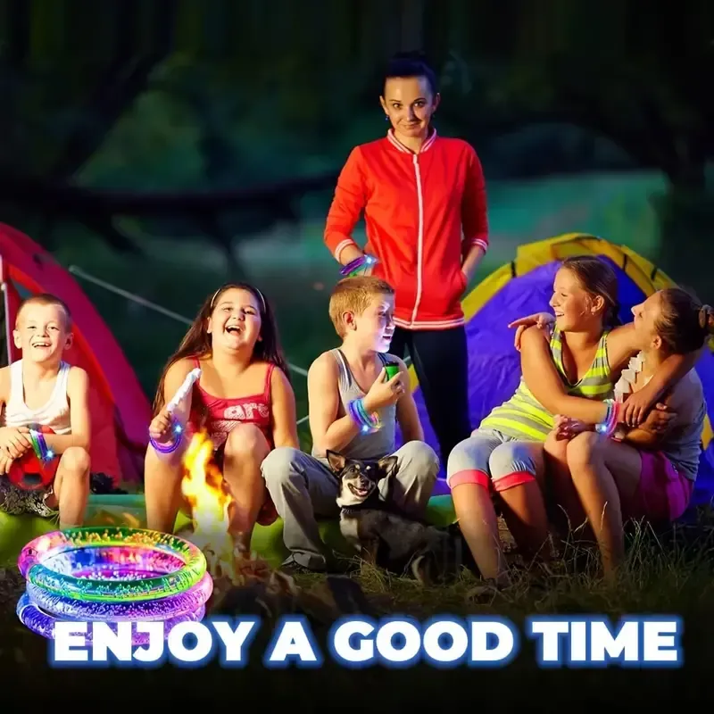 88 Bracelet lumineux coloré