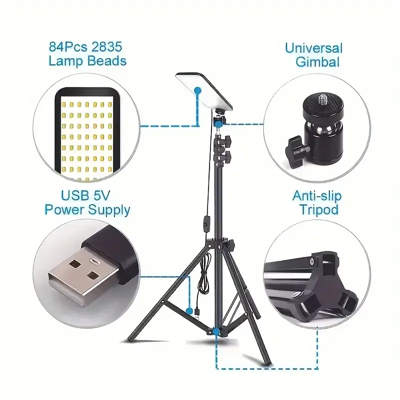103 lumières de camping en plein air
