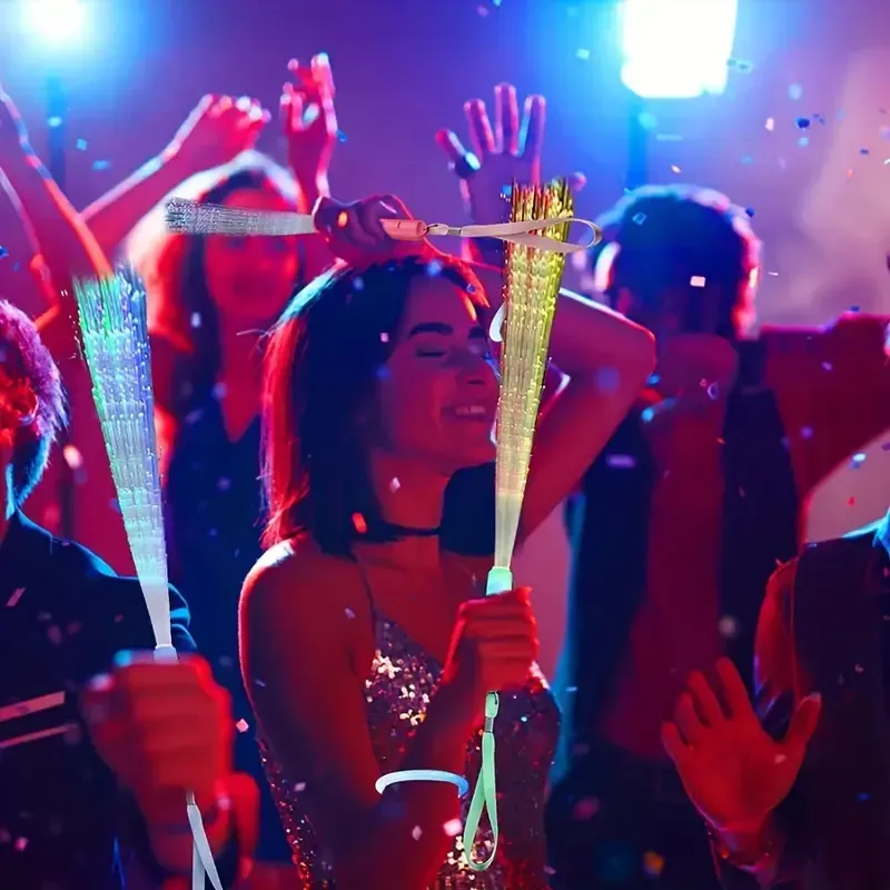 111 Bâton lumineux à fibre optique