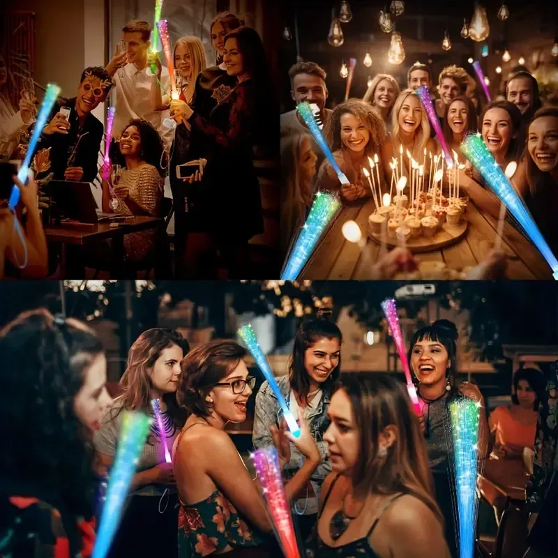 111 Bâton lumineux à fibre optique