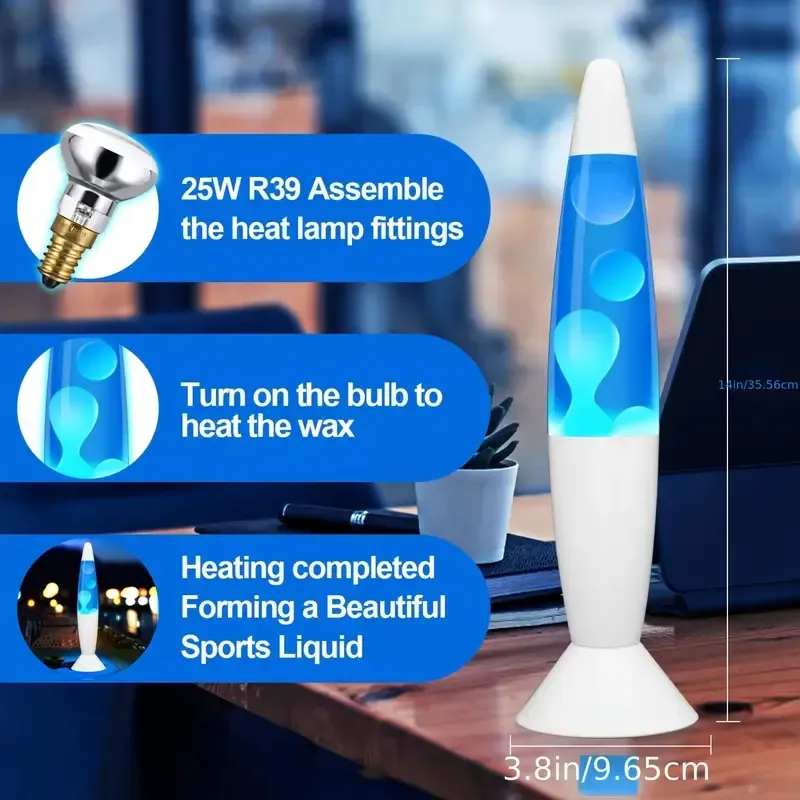 122 Veilleuse méduse en paraffine