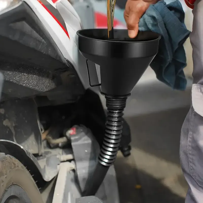 124 Ensemble d'entonnoirs à huile pour voiture, 3 pièces