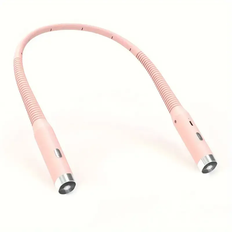 130 Lampe de cou suspendue à double tête pliante à LED