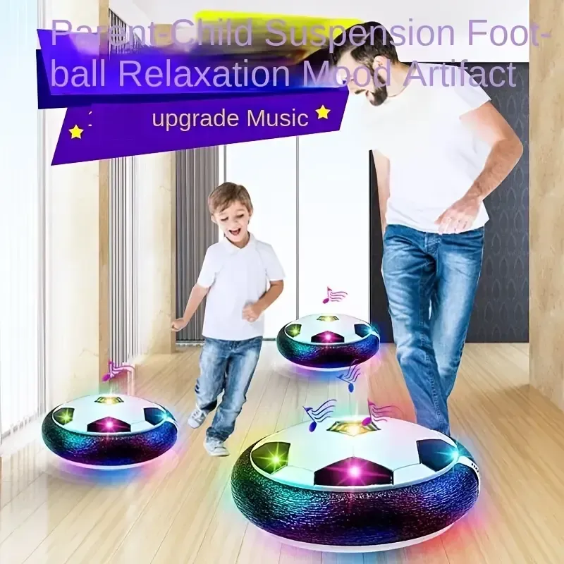 137Ballon de football suspendu et lumineux