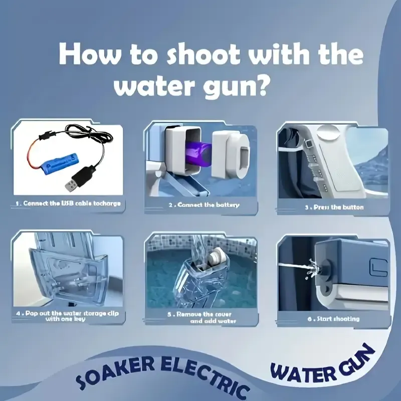 148 Pistolet à eau électrique