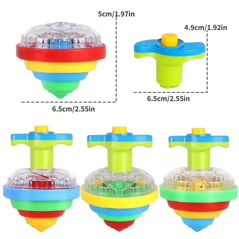 151 Haut à ressort clignotant coloré