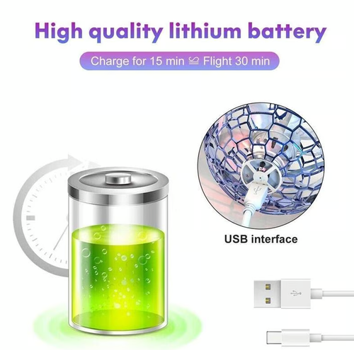 🔥Christmas gifts Superhero 🔥 Magic Flying Ball✨