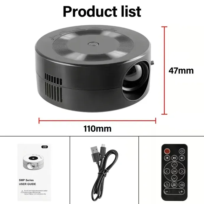 Compatible Portable Mini Projector Home Theater