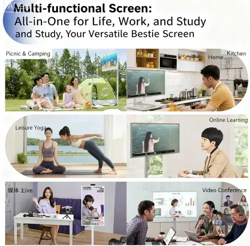 21-inch adjustable, portable TV    computer