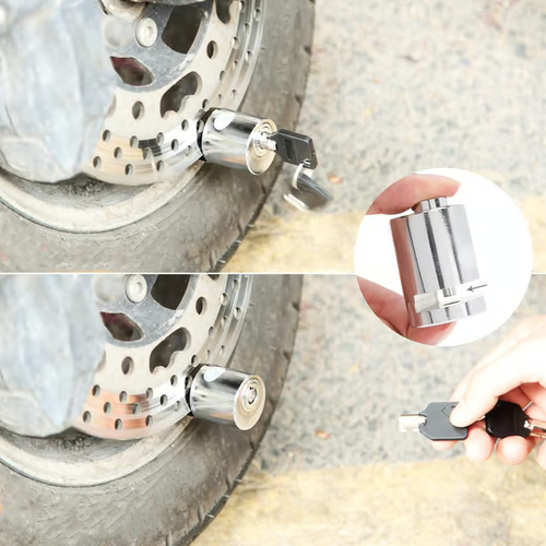 🛵Anti-theft disc brake lock🚲