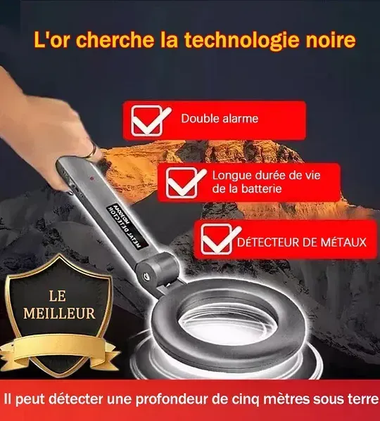 Handheld Highly Sensitive Metal Detectors