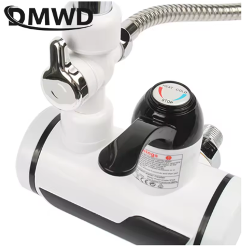Instantaneous electric water heater with faucet and shower head🛀