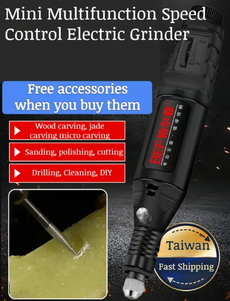Handcarved multifunctional mini handheld micro electric pen