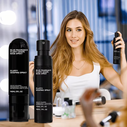 2pcs Long Lasting Hair Styling Spray, Volumizing & Setting Spray, Fluffy Hair Shaping Spray for Lightweight, Bouncy Hair, Instant Root Lift & Flexible Hold.Just Spray On Hair Roots And Scrunch Gently, Fast Styling Without Complicated Operation.