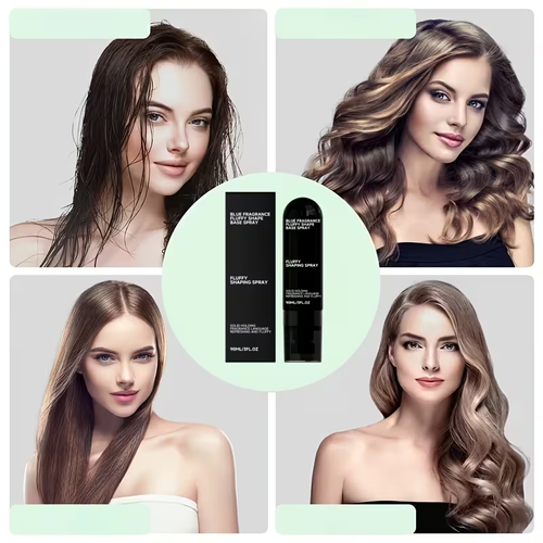 2pcs Long Lasting Hair Styling Spray, Volumizing & Setting Spray, Fluffy Hair Shaping Spray for Lightweight, Bouncy Hair, Instant Root Lift & Flexible Hold.Just Spray On Hair Roots And Scrunch Gently, Fast Styling Without Complicated Operation.