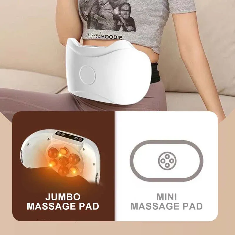 🔥 Electric abdominal massage (burns fat + aids digestion)