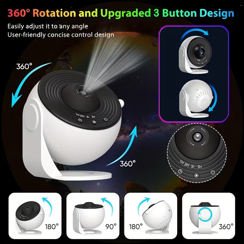 Galaxy Projector, Star Projectors Home Planetarium Space Ceiling Starry Sky Night Light With, Galaxy Projector for Adult Bedroom Birthday GiftChristmas gifts