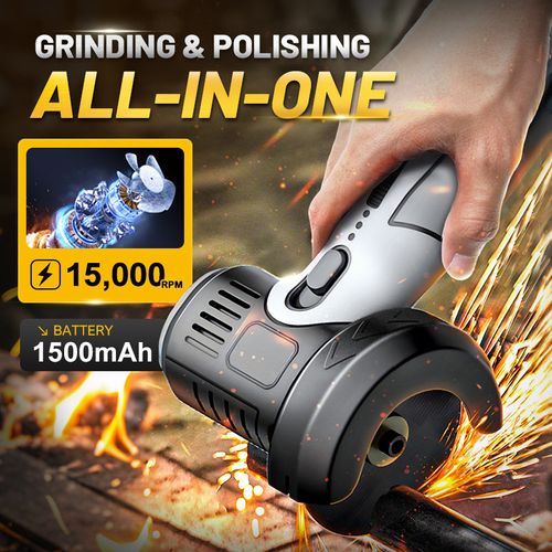 🧰16.8V Mini Angle Grinder with Cutting Disc