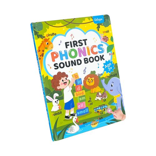 Rechargeable First Phonics Sound Book for Toddlers