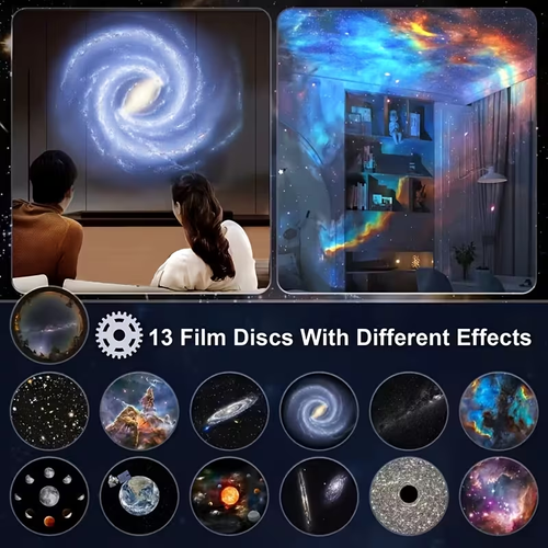 Galaxy Projector, Star Projectors Home Planetarium Space Ceiling Starry Sky Night Light With, Galaxy Projector for Adult Bedroom Birthday GiftChristmas gifts