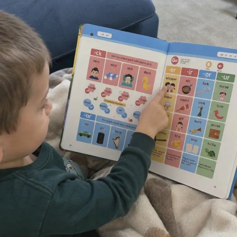 Rechargeable First Phonics Sound Book for Toddlers