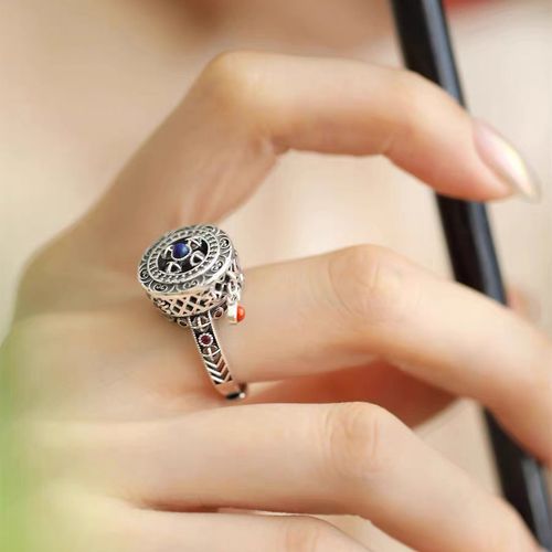 Rotatable Adjustable Opening Jewelry Ring