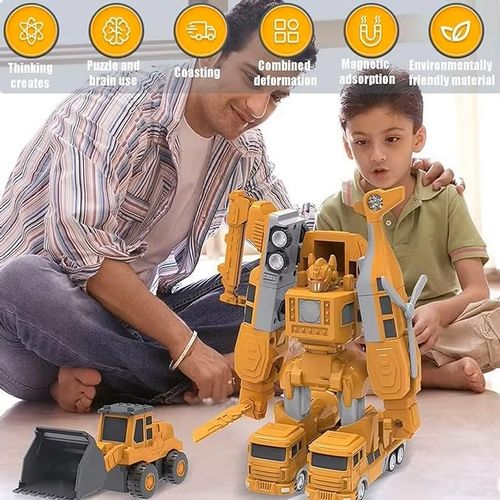 Magnetic RoboCar Set