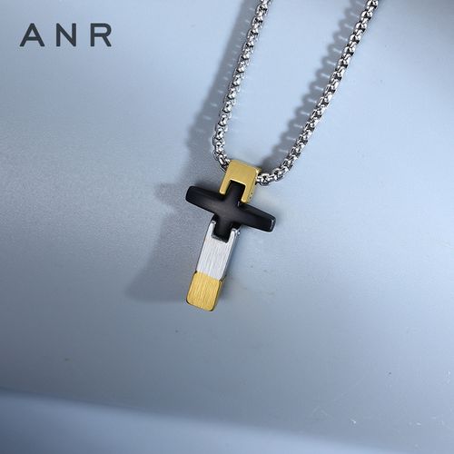 New Arrival Stainless Steel Premium Cross Pendant Necklace