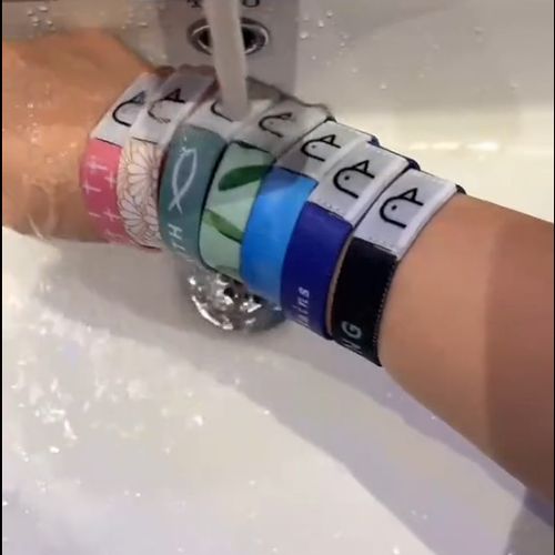 Essential Devotional NFC Smart Bible Daily Scripture Bracelet