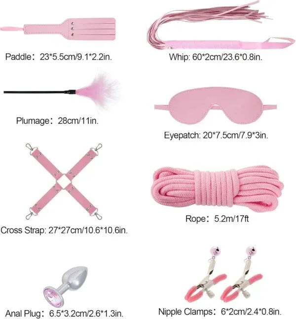 LY62-10-Piece Bondage Set UAE COD