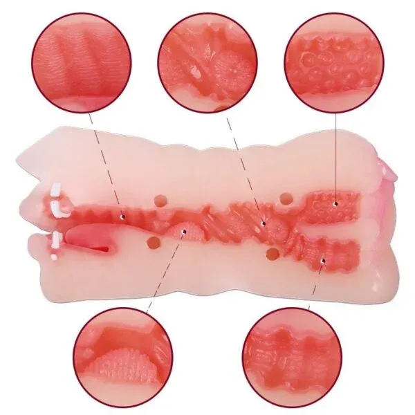KY13- 3-in-1 Realistic Male Stroker  COD