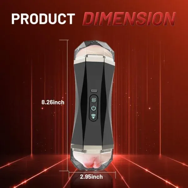 YB02-Electric Male Masturbator with Multiple Modes  UAE COD