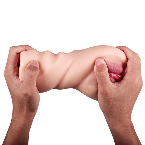 KY12-2-in-1 Realistic Male Stroker