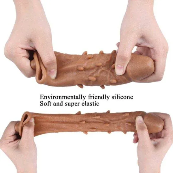 KY26 - Textured Penis Extension Sleeve UAE COD