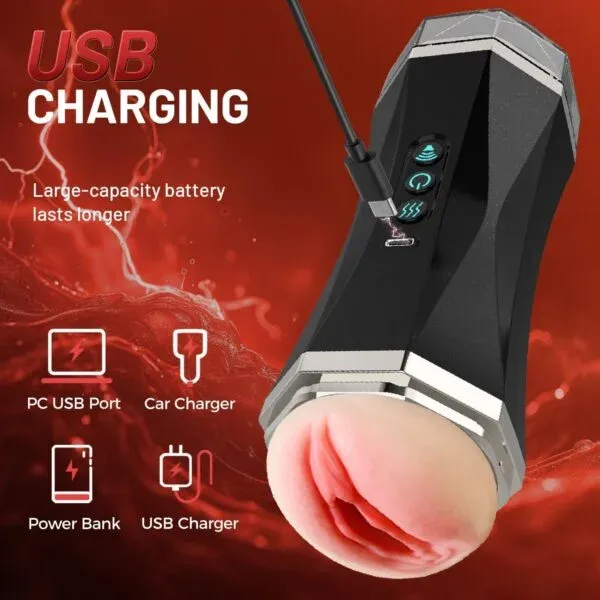 YB02-Electric Male Masturbator with Multiple Modes  UAE COD